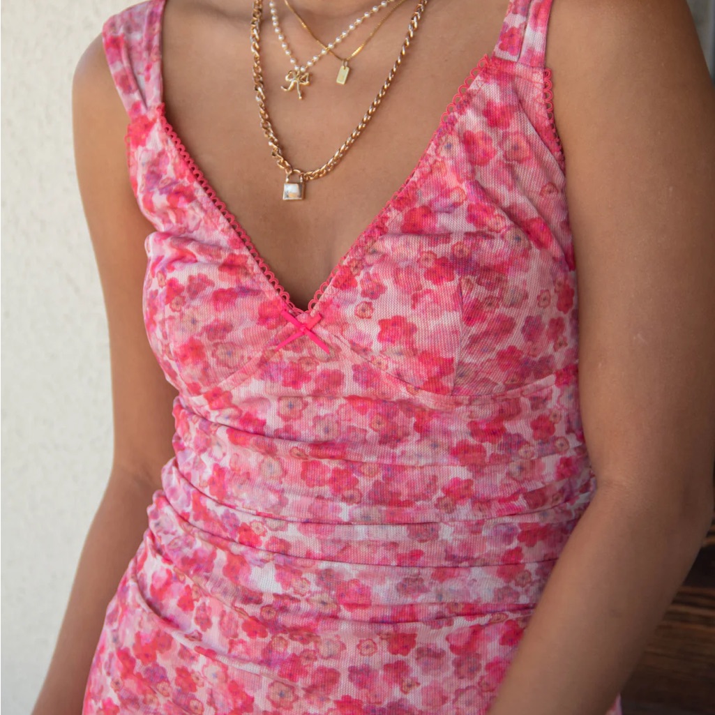 Nwt Nectar Clothing Sleeveless Stretch Lace Midi Dress — image 2 of 8